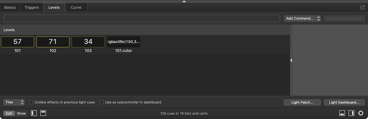 Light Levels - Tiles