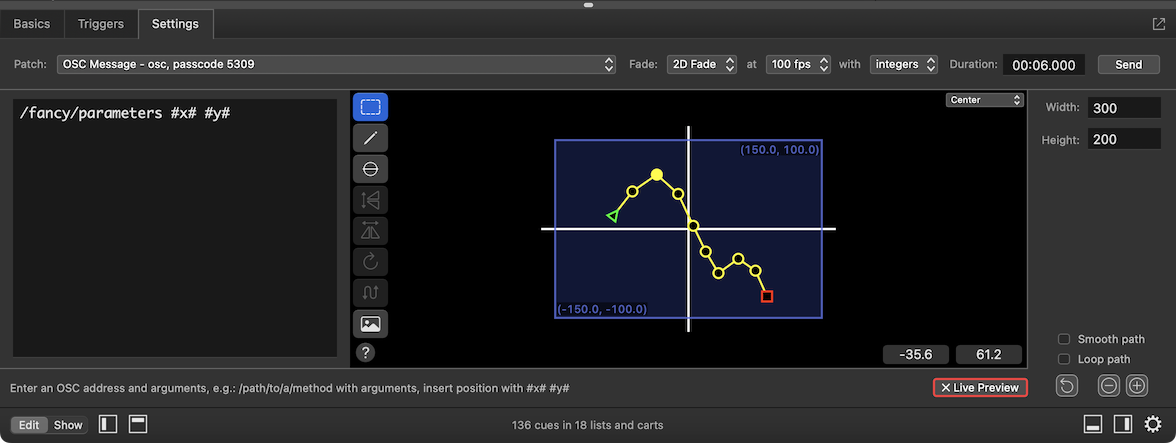 2D Path single selection