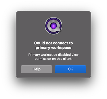 View permission disabled